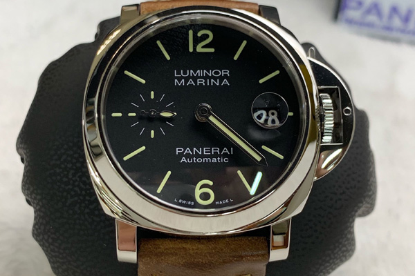 有老的旧手表那里收购 全套95新沛纳海PAM01048名不符其实