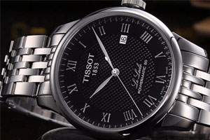 天梭经典豪致系列二手手表回收一般几折 钢带白盘略胜一筹
