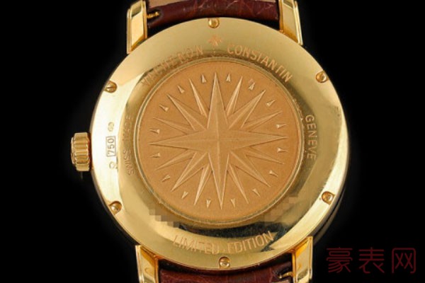 江诗丹顿艺术大师系列型号47070/000J-9085手表密底