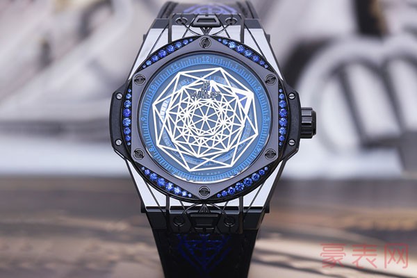 二手宇舶BIGBANG系列465.CS.1119.VR.1201自动机械手表的外观展示