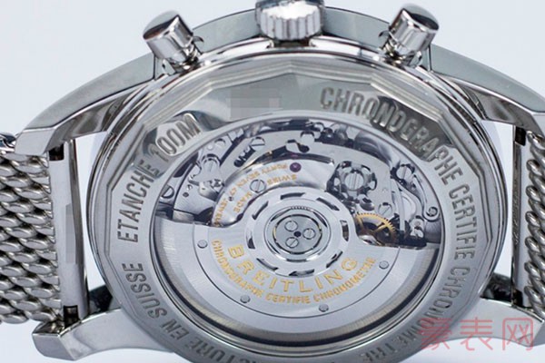 百年灵越洋系列AB015212男士手表透明表底