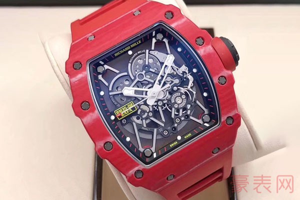 二手理查德米尔RM35-02红魔手表的外观展示
