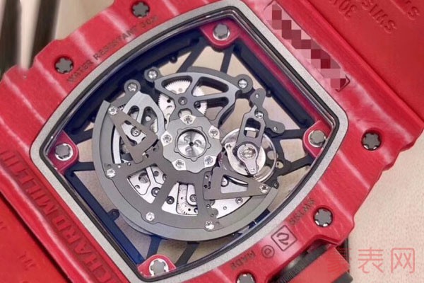 二手理查德米尔RM35-02红魔手表的机芯展示