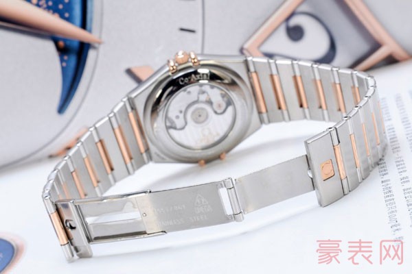 二手欧米茄星座系列160周年纪念款手表的细节展示
