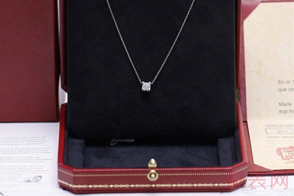 二手卡地亚50分钻石项链HM1208展示