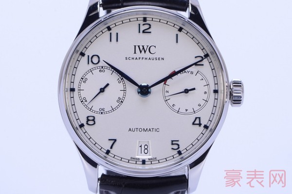 IWC万国IW500705葡萄牙系列腕表表盘展示图