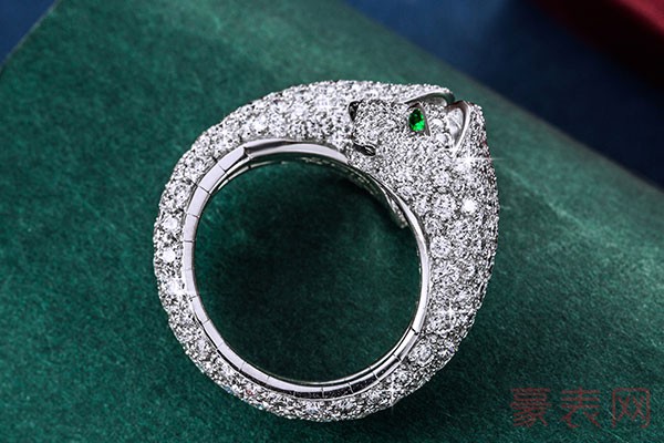 二手奢侈品卡地亚豹头戒指能回收多少钱