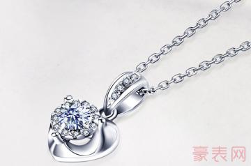 ido钻石项链大概回收能卖多少钱