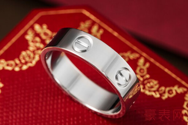 卡地亚love系列的戒指回收多少钱