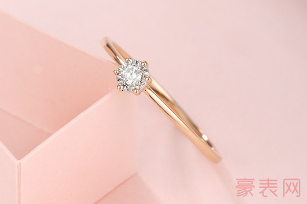 金大福的钻石戒指回收能卖多少钱