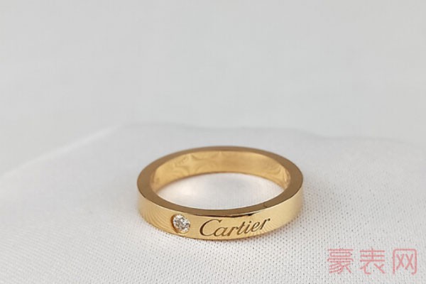 一颗卡地亚钻戒指回收多少钱