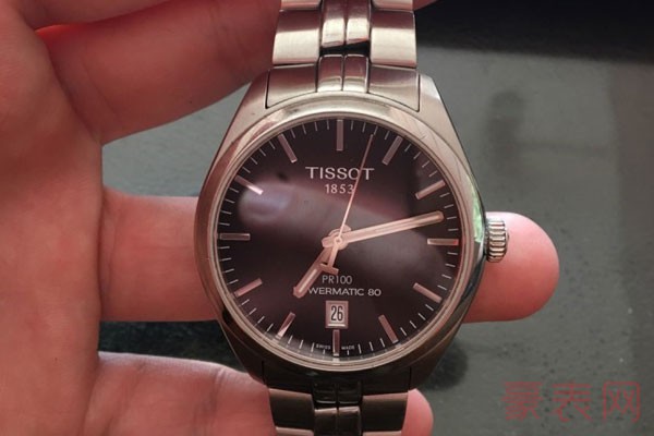 天梭唯意系列二手手表回收能卖多少钱
