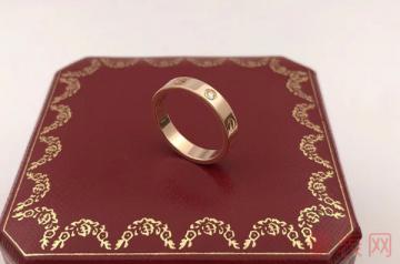 刚买的卡地亚玫瑰金戒指回收多少钱