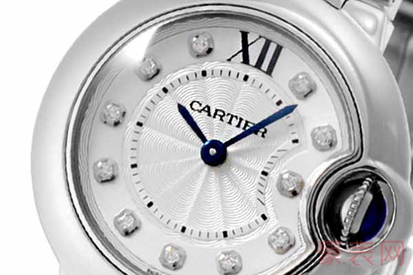 卡地亚蓝气球28mm的手表回收在什么价位