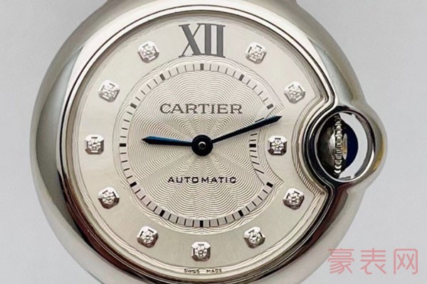 卡地亚33毫米带钻手表回收价格表查询结果如何 